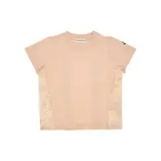 [MONCLER] MONCLER T-shirt with back floral motif Kids 14Y 14Y Pink