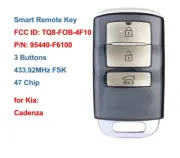 OEM Part Smart Remote Car Key Fob 3 Buttons 433.92MHz 47 Chip for Kia Cadenza