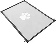 SUPVOX Portable Folding Mesh Gate Pet Safety Gate for Dogs and Cats Indoor and Outdoor Use Easy Install Long Child Safety Gates for Doorways