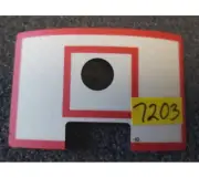 STERN NBA Pinball MAGNA HOOP Backboard DECAL #7203 - NOS