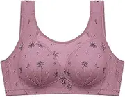 [Generic] Athletic Sports Bra Bras for Women Strap Full Coverage Up Bras Comfortable No Underwire Wireless Bras Sports Bras for Women High Support Pack Brassiere for Women