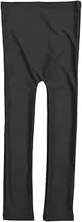 Heatless Curling Rod Headband Leggings Shape Elastic Reduce Split Ends Hair Styling Tool for Sleep (Black)