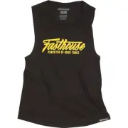 Fasthouse Fast Script Women's Tank Top | Black | Sz XL