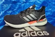 adidas UltraBoost 20 x NASA Black Carbon Red White Boost Running Shoes FZ0174