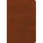 NASB LARGE PRINT COMPACT REFERENCE BIBLE, BURNT SIENNA LEATHERTOUCH