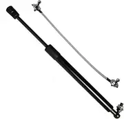 1 PC Front Hood Bonnet Gas Struts Lift Support Compatible With VW SCIROCCO 2008-2017 Accessories Shock Damper Carbon Fiber Black(Normal Black)