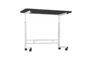Foret Mobile Laptop Bedside Computer Study Desk Stand Adjustable Portable Table Black