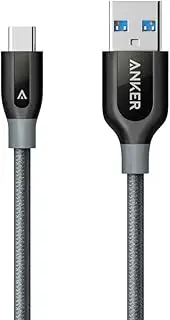 Anker USB C Cable, Powerline+ USB-C to USB 3.0 Cable (3ft), High Durability, for Samsung Galaxy Note 8, S8, S8+, S9, S10, Sony XZ, LG V20 G5 G6, HTC 10, Xiaomi 5 and More. Laptop