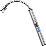 OZNALA Flameless USB Lighter BBQ Windproof Portable Kitchen Candle Rechargeable Tool