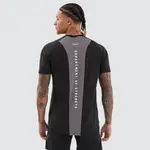 [KSCYDOS] Fortify Raglan Dual Curved Active Tee Black/Asphalt