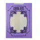 ANNA SUI 側邊縷花漁網花紋褲襪(米白)