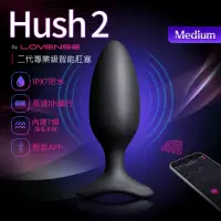 在飛比找momo購物網優惠-【Lovense】Hush 2 M號｜智能手機遙控後庭肛塞(