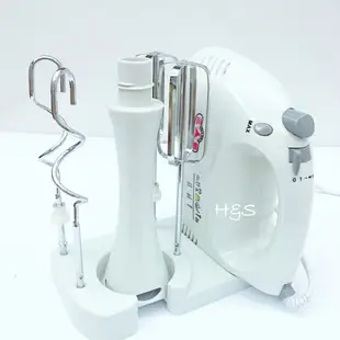 電動攪拌機- 附攪拌頭 HM-250A 超強力 手提 打蛋器 料理機 電動打蛋機 便攜式 三箭牌 H&S樂購百貨