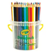 Crayola Kids/Childrens Creative Colored Pencil Deskpack 36m+ [48-Pieces]