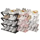 Corner Shoe Rack Cabinet Free Standing Storage Organizer Household Dormitory