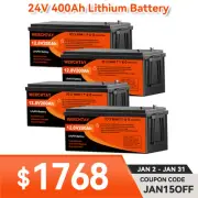 48V 200Ah 12V 800Ah Lithium Iron Phosphate Battery BMS LiFePO4 Recharge Camping