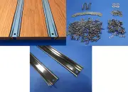 Bed Strips Kit Chevy 1954 - 1955 Stainless Steel Short Stepside Truck Wood