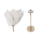 Feather Table Lamp Touch Rechargeable Bedroom Bedside Lamp Nordic Light Luxury R