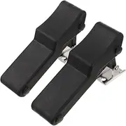 Gadpiparty 2PCS Durable Toggle Latch Lock Concealed Lightweight Clamp Hasp for Versatile Locking for Refrigerators Packing Boxes and More