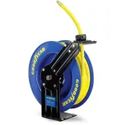Air Hose Reel Retractable 3/8" Inch x 50' Foot SBR Rubber Hose Max 300PSI