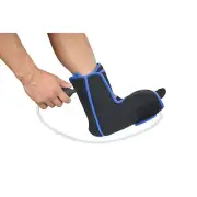 Cryotherapy Compression Ankle Foot Wrap with Ice Pack for Swelling and Post Op
