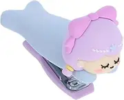 GETAJGHSD Cute Aesthetic Mini Stapler Portable Cartoon Stapler for Students Teachers Compact Handheld Design for Office Classroom Use Present for Stationery Lovers