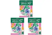 3x Art Maker Watercolour Magic Dream Botanicals Creative Crafting Art Kit