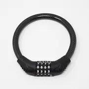 Urban August Refrigerator Lock for Kids & Adults, 4-Digit Code Fridge Lock for French-Door Refrigerators, & Versatile Cabinet Lock (Small, Black 2 Pack)