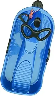 yuksok Kids Snow Sled Sledding,Easy Use Gift,with Handles on Both Sides,Sturdy Toboggan Grass Downhill for Boys Girls Child Toddler