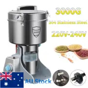 220V 3000G Grinding Machine Herb Grain Coffee Bean Electric Milling Grinder