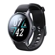 1.28 Inch Ip68 Waterproof Smart Watch Support Make / Answer Call & Heart Rate Monitoring Dark Grey Smart Watches