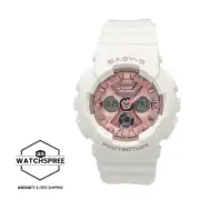 Casio Baby-G Beach Fashions White Resin Band Watch BA130-7A1 BA-130-7A1