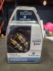 Nemesis Audio 2 Channel Triple Shielded Copper RCA Cable 3' Interconnect