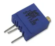 TRIMMER, POTENTIOMETER, 50K, 23TURN, THD, Variable/Trimming Resistor/M64Y503KB40