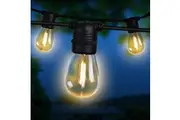 41m LED Festoon String Lights Christmas Decorations Wedding Party Outdoor Garden