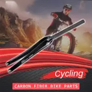Carbon Fiber Road Bike Fork 700c One-piece Straight Tube Front Fork Bike Parts