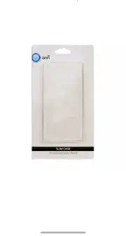 Onn Lightweight Slim Clear Cell Phone Case for Samsung Galaxy Note 8