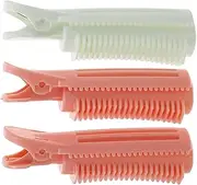 HAKIDZEL 3pcs Hair Volumizing Clips for No Heat Curling Hair Root Rollers for Enhanced Volume Stylish Bangs