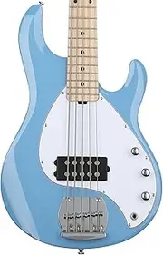 Sterling by Music Man StingRay 5 RAY5 Bass Guitar in Chopper Blue