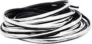 49Ft(15M) Silver Car Door Edge Guard Trim Molding Protector - U Shape Automotive Seal Strip for Edge Protection and Decoration - Fit for Most Cars