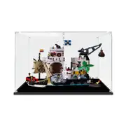 Acrylic Display Case for LEGO 10320 Icons Eldorado Fortress Figure Storage Box Dust Proof Glue Free