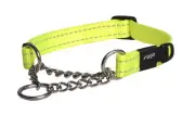 Rogz Control Obedience Non-Slip Dog Collar Dayglo Medium