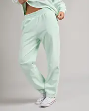[Roxy] Roxy Women's Line Up Baggy Track Pants in Honeydew Tortoise Size XS XS Honeydew Tortoise