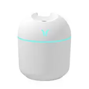 250ml USB Mini Colourful Light Air Humidifier-White
