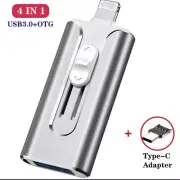 3in1 USB Flash Drive Storage Memory Stick For iPhone iPad PC Android AU
