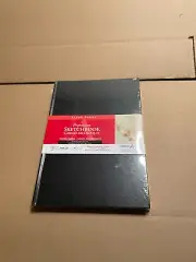 Alpha Series Hardbound Sketchbook, A4 (8.25" x 11.75"), 150 GSM (Heavyweight)...
