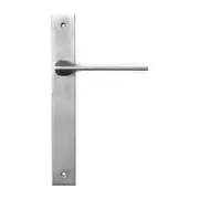 Builders Choice Linear Door Lever on Longplate Passage Set
