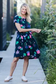 Juniper Floral Dress--ELM-8182026