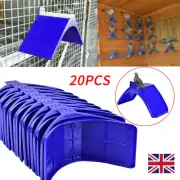 20PCS V Pigeon Bird Pet Roost Bird Equipment Racing Pigeon Stand Rest StandY=JL