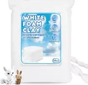 White Foam Clay - Moldable Cosplay Foam Clay,Soft Squishy Molding,Perfect for
